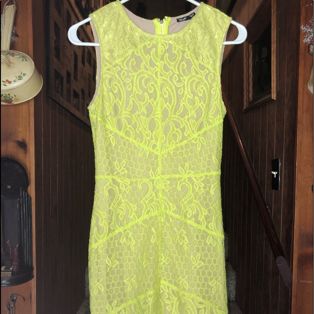 Gianni Bini Lime Dress